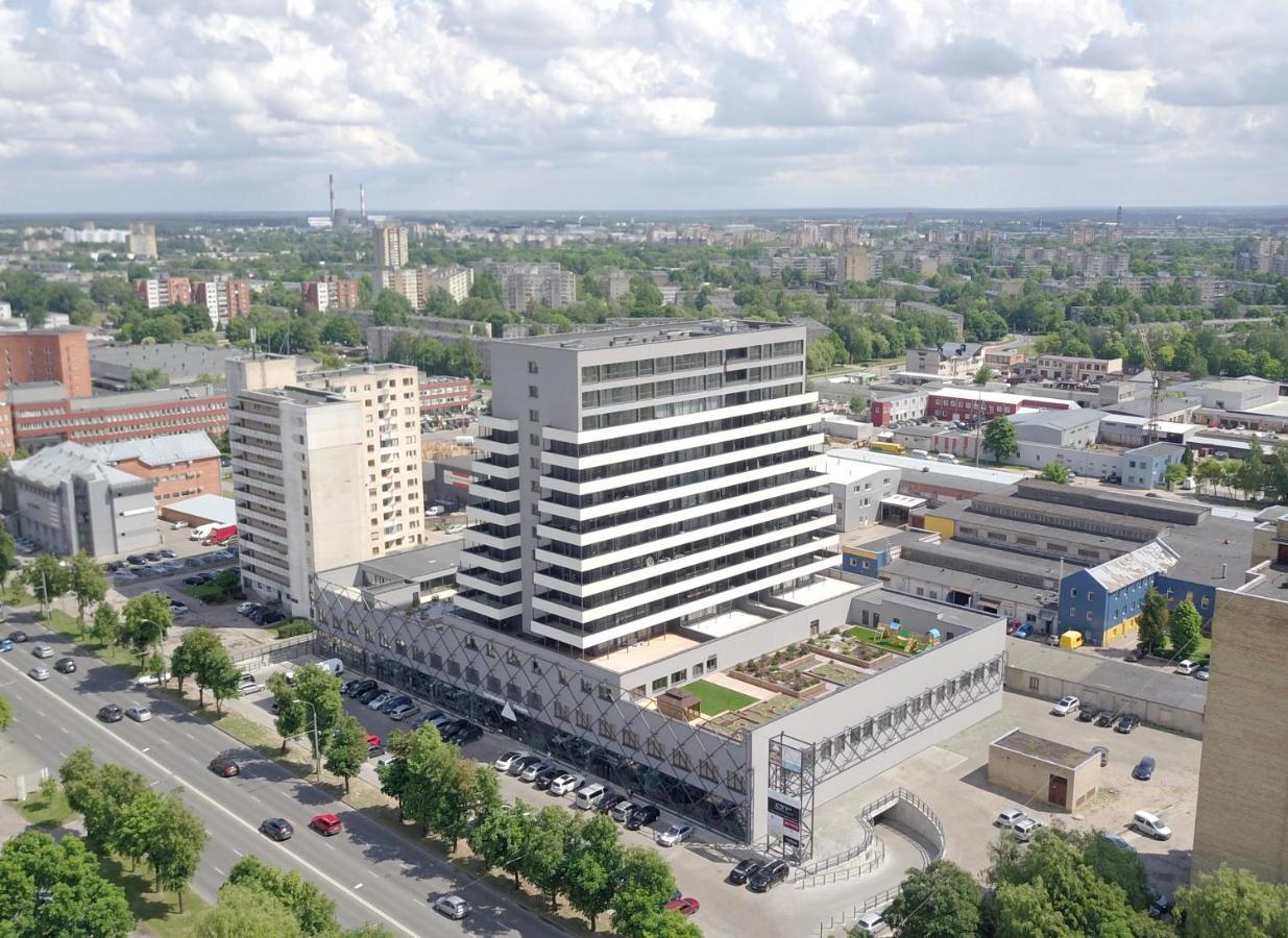 Zaliakalnio Terasos Apartamentai Aparthotel Kaunas Exterior photo